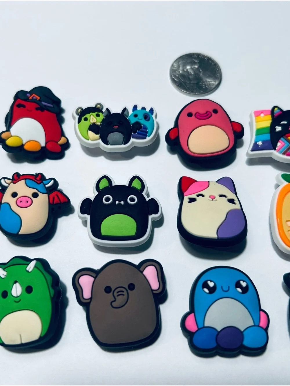 Lot of Squishmellow Shoe Charms Jibbitz for Crocs, Kids Accessories, Squishies